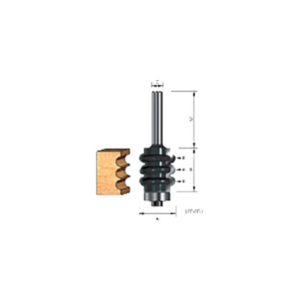 Makita-Router-Bit-Three-Bead-Fluting-Bit-8mm-Starlink
