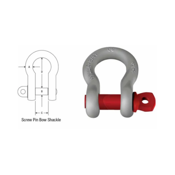 TOYOLIFT-Screw-Pin-Bow-Shackle-12-Ton-76TLSS12T-Starlink