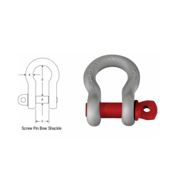 TOYOLIFT-Screw-Pin-Bow-Shackle-6.5-Ton-6TLSS6.5T-Stralink