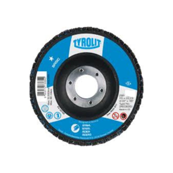 Tyrolit-BASIC-Metal-Sanding-Disc-4.5Inch-115-X-22.23mm-Grade-A80-Starlink