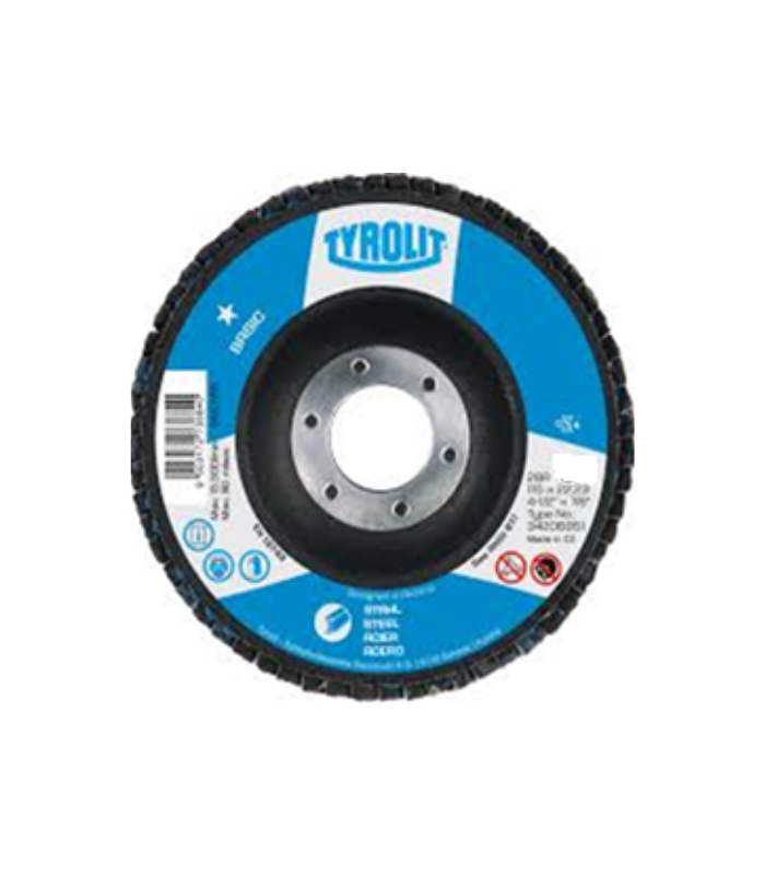 Tyrolit-BASIC-Metal-Sanding-Disc-4.5Inch-115-X-22.23mm-Grade-A80-Starlink