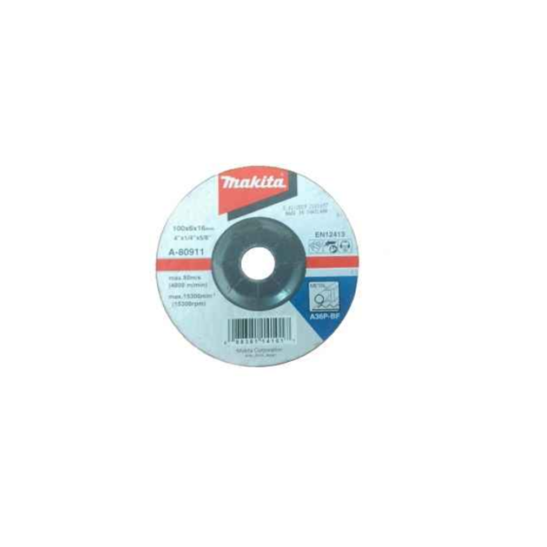 Makita Accessories, Depressed Center Grinding Wheel (A-series)
