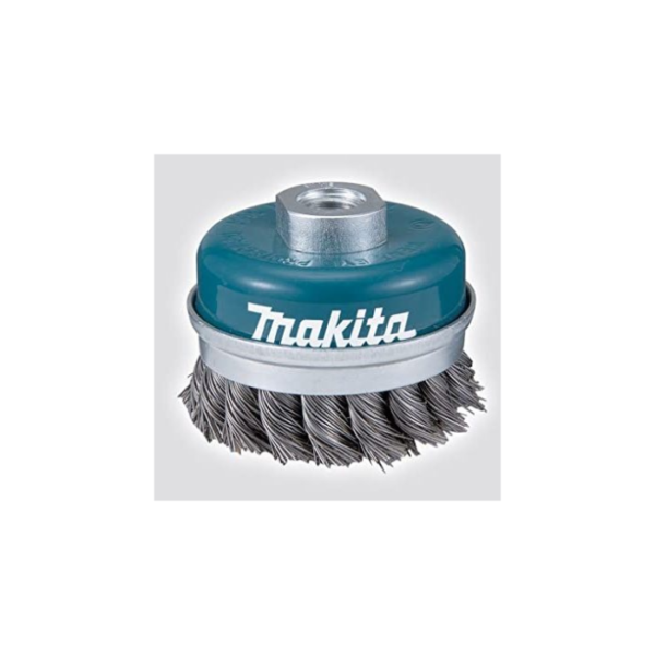 Makita Twisted Cup Brush, 60X10X1.5 0.5mm, Multi-Color