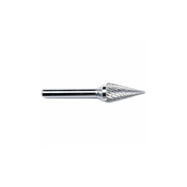 Grainger Approved Carbide Bur, Length of Cut 1/2 Inch, Overall Length 1 1/2 Inch, Trade Number SL-42
