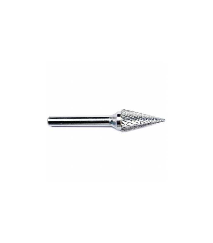 Grainger Approved Carbide Bur, Length of Cut 1/2 Inch, Overall Length 1 1/2 Inch, Trade Number SL-42