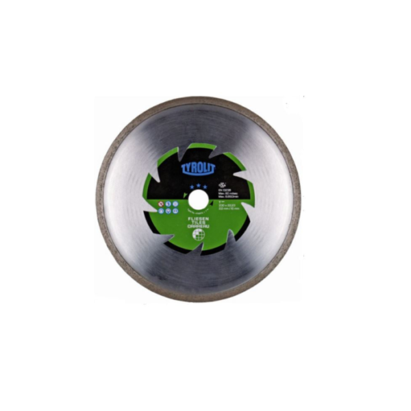 Tyrolit DIAMOND DISC DRY FOR TILES , CUTTING RIM TYP, 230X2X22,23 mm