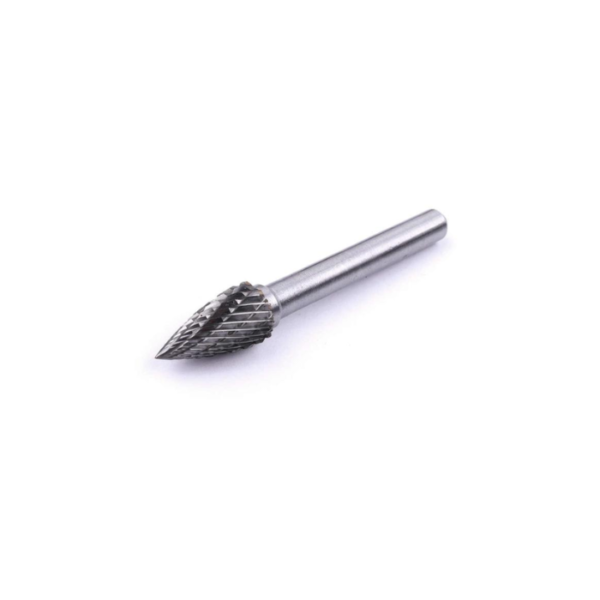 Makita Tungsten Carbide Burrs for Die Grinders 12x25x6 mm (10pcs/set), For GD0800C, GD0801C, GD0600, GD0602 B-62446-10