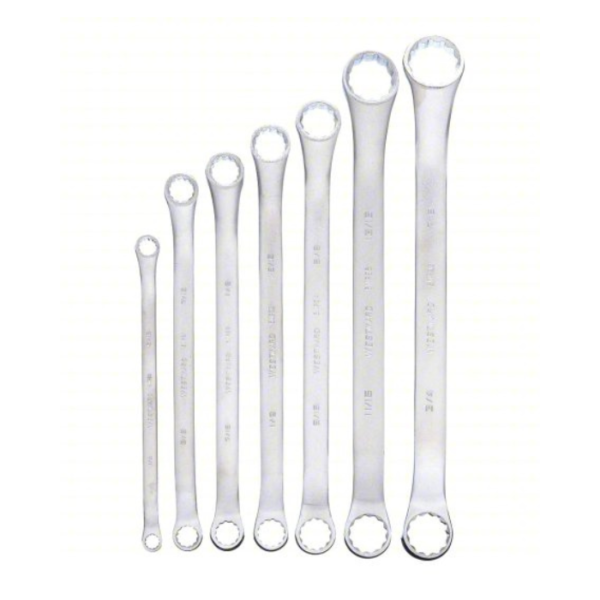 Westward-Box-End-Wrench-Set-Satin-Insulated-No-1-4-inch-to-7-8-inch-7-PC-Starlink