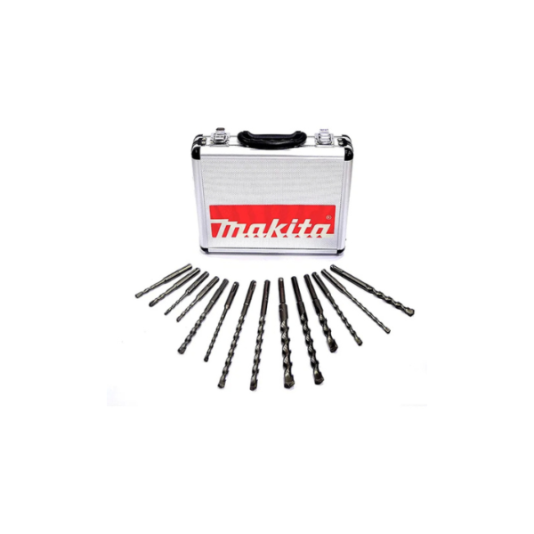 Makita-14-pcs-SDS-PLUS-drill-bit-Adapted-Accessories-for-Rotary-Hammers.