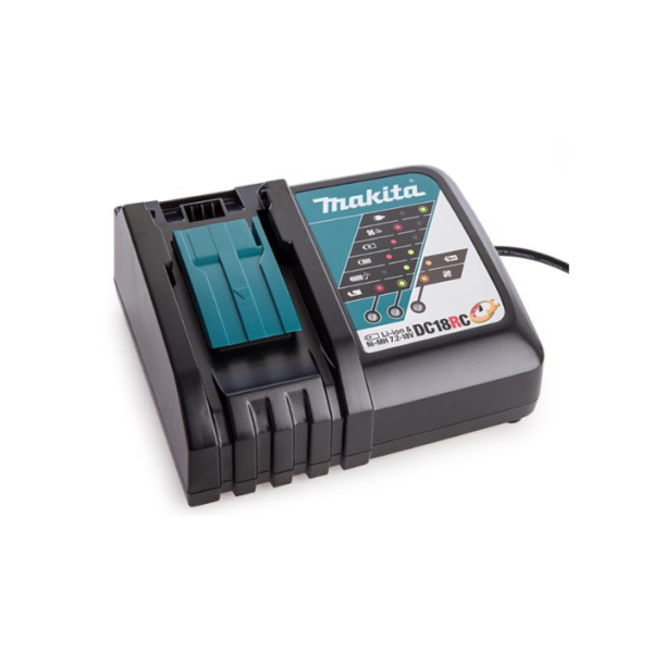 Makita-18-Volt-Charger-For-Lithium-Ion-Battery-Fast-Charge-DC18RC-Starlink.