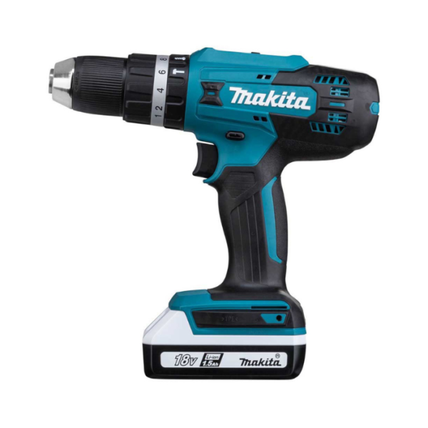 Makita-Cordless-Drill-For-Steel-Wood-Masonry-13-mm-18-V-1.8-kg-Starlink