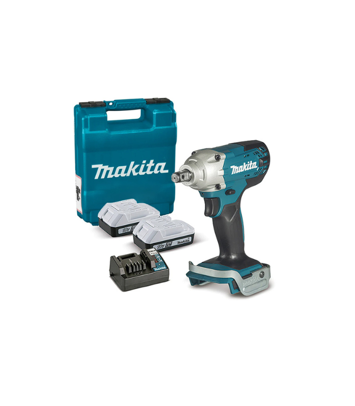 Makita Cordless Impact Wrench, 18V, 1 2 inch, 200Nm, 2300 RPM, 1.5kg Makita-Cordless-Impact-Wrench-18V-1-2-inch-200Nm-2300-RPM-1.5kg.