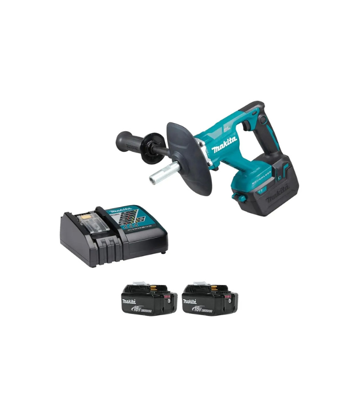 Makita Cordless Mixer Machine For Paint, Blade 165mm, 18V, 2.8 kg-Starlink Makita-Cordless-Mixer-Machine-For-Paint-Blade-165mm-18V-2.8-kg-Starlink