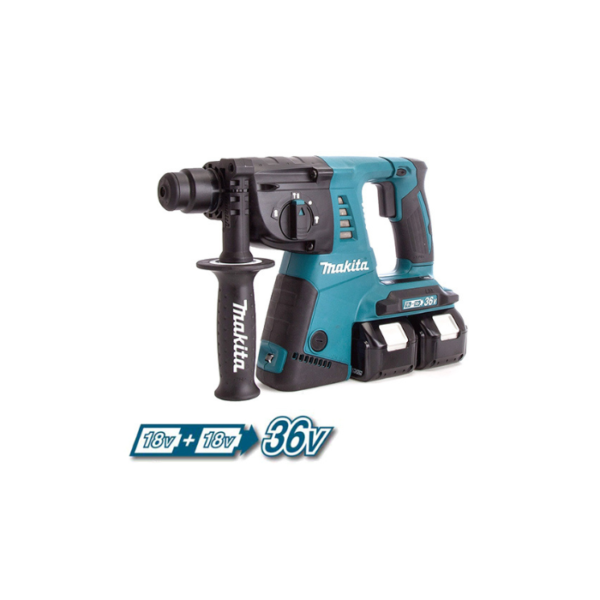 Makita-Cordless-Rotary-Hammer-3-Modes-36V-26MM-3.0J-1250rpm-3.2kg.
