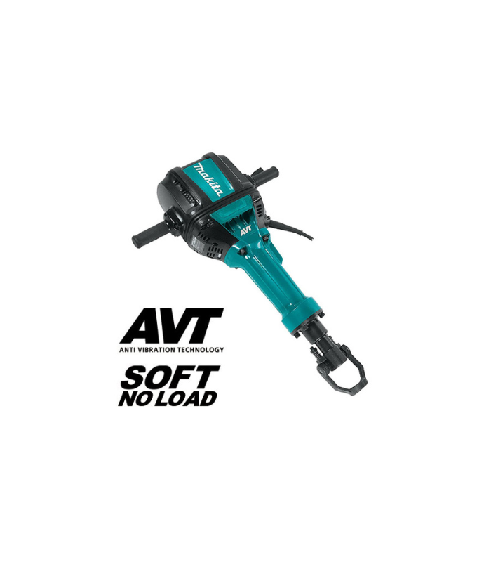 Makita Electric Concrete Breaker,32.2Kg , AVT,28.6mm Hex Shank, 2,000W, 72.8J Makita-Electric-Concrete-Breaker32.2Kg-AVT28.6mm-Hex-Shank-2000W-72.8J