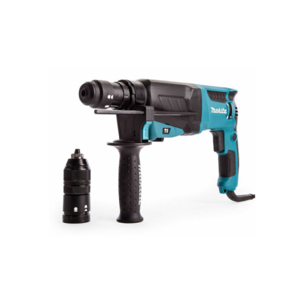 Makita-Rotary-Hammer-Drill-Machine-3-operation-modes-Concrete-26mm-800W-3kg