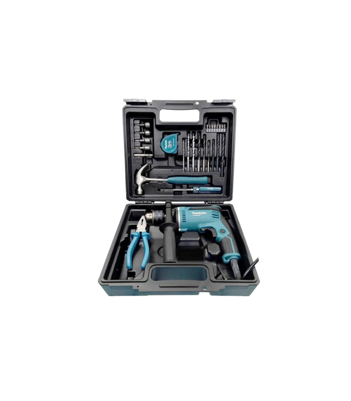 Untitled design - 2026-01-02T142220.330 Makita Hammer Drill Machine 13mm, 430W, For Wood, Concrete and Steel, 1.8kg