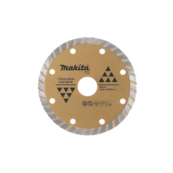 Makita Diamond Wheel Dry Concrete, 115 X 22.23 mm D-37596