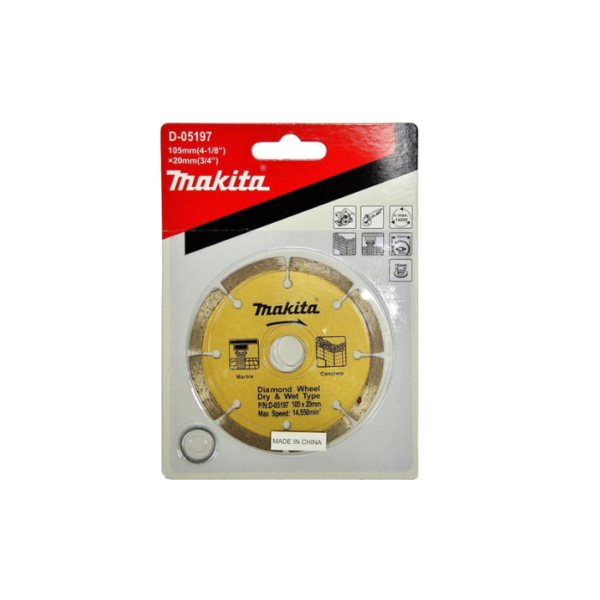 Makita Accessories, Diamond Wheels for Cutter D-05197