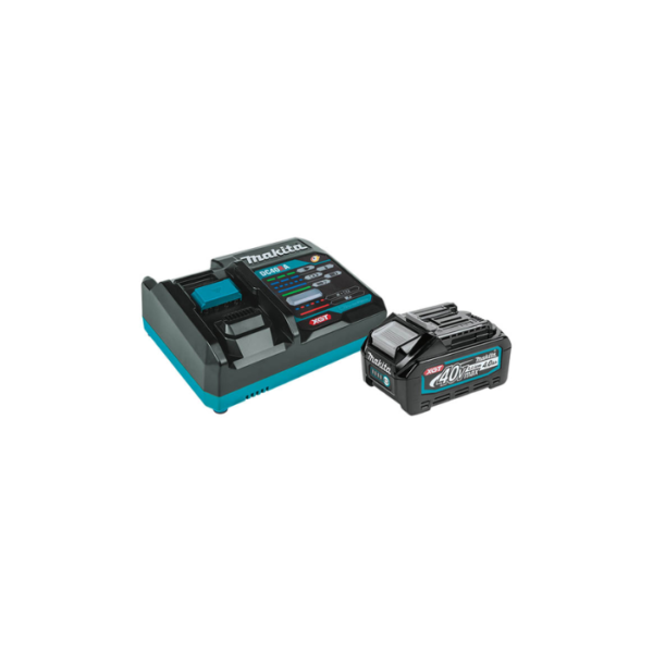 Makita 40v Power Source Kit, XGT, 2x 40V 4Ah Batteries & DC40RA Fast Charger, Carry Case 191K03-2