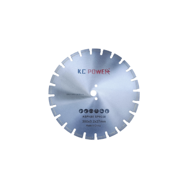 Kc Power Asphalt Cutting Disc, 14 inch (350 mm), for Asphalt Cutter Machine Blade350