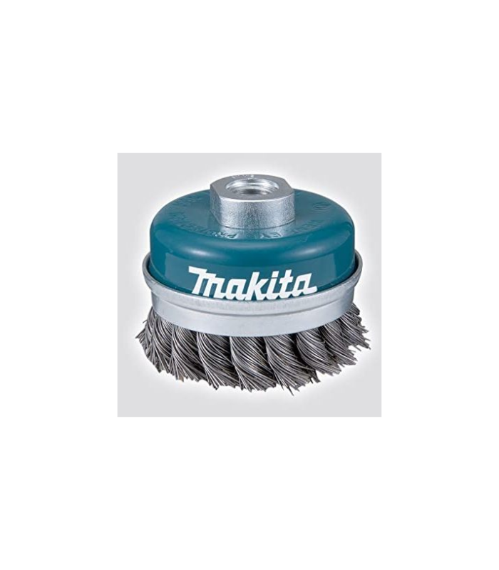 Makita Twisted Cup Brush, 60X10X1.5 0.5mm, Multi-Color D-24147