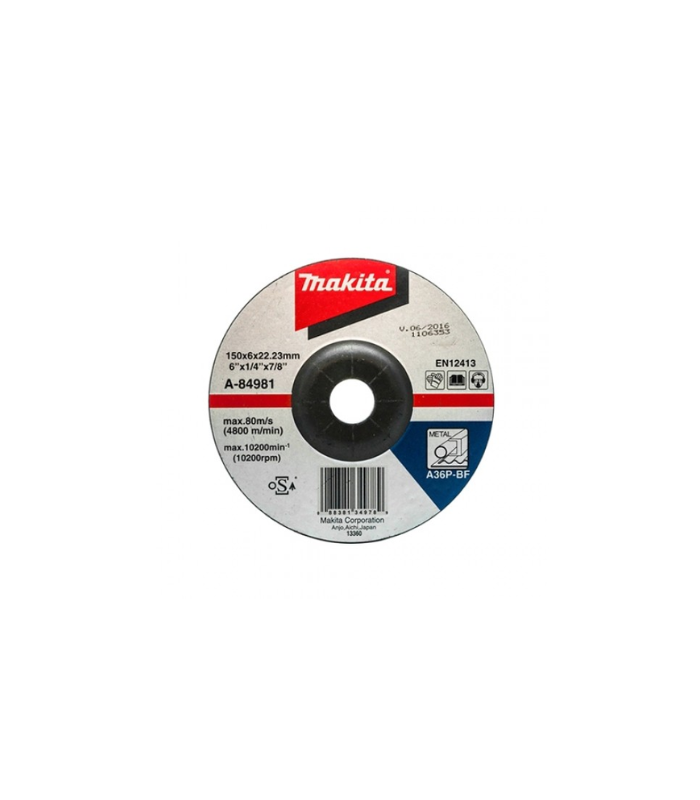 Untitled design - 2026-01-31T131532.282 Makita Grinding Wheel, A36P, 150mmA-84981/A-83858 A-84981A-83858