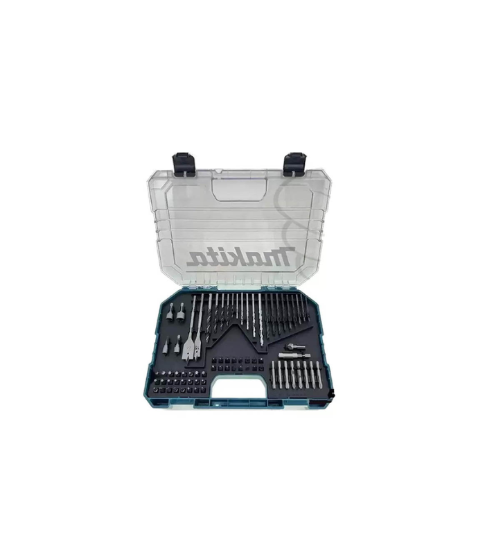 Makita Drill & Screwdriver Bit Set, 75pcs, Assorted Sizes E-15110