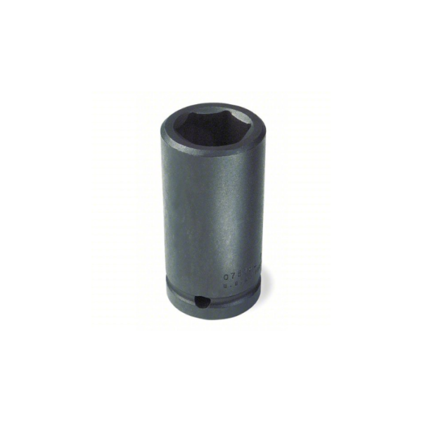 Proto Impact Socket, 3/4 inch Drive Size, 19 mm Socket Size, 6-Point, Deep, Black Oxide J07519ML