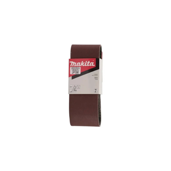 Makita Abrasive Belts 80 Grit 100 x 610mm (5 Pack), For 9401, 9403, 9404 P-36902