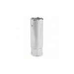 Proto Spark Plug Socket, 3/8 inch Drive Size, 13/16 inch Socket Size, 6-Point, Deep, Chrome Finish J5026HPA
