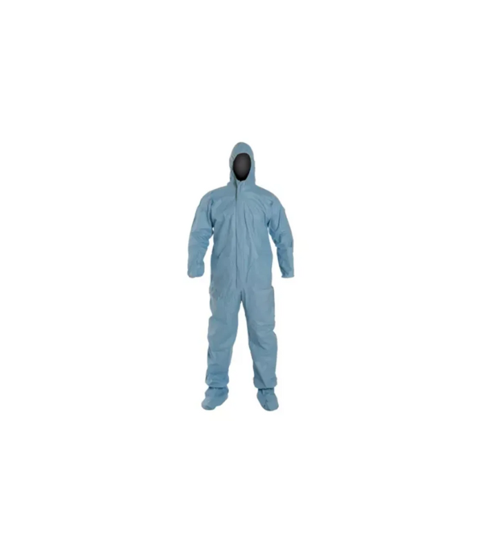 DuPont™-ProShield®-6-SFR-Coverall-w-Std.-Hood-Elastic-Wrists-Attached-socks-Serged-Seams-X-Large.