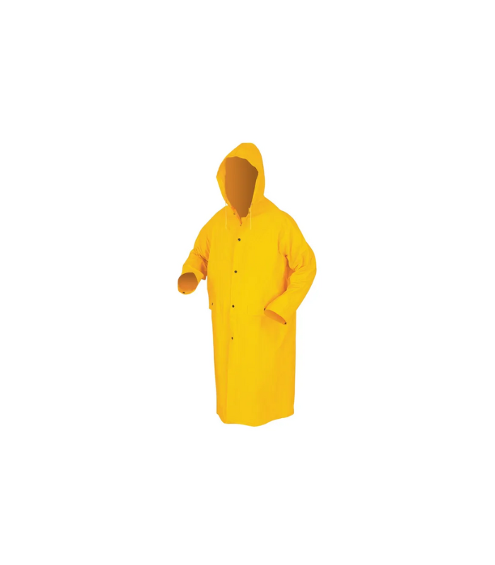 Safety-RainCoat-Knee-Length-Rain-Coat-with-Detachable-Hood.