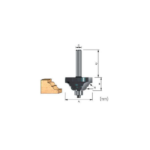Makita Classic Roman Ogee Router Bit, 6 X 10mm 793155-5